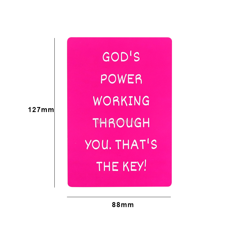 Custom Daily Positive Affirmation Cards Transformation Card Game 8