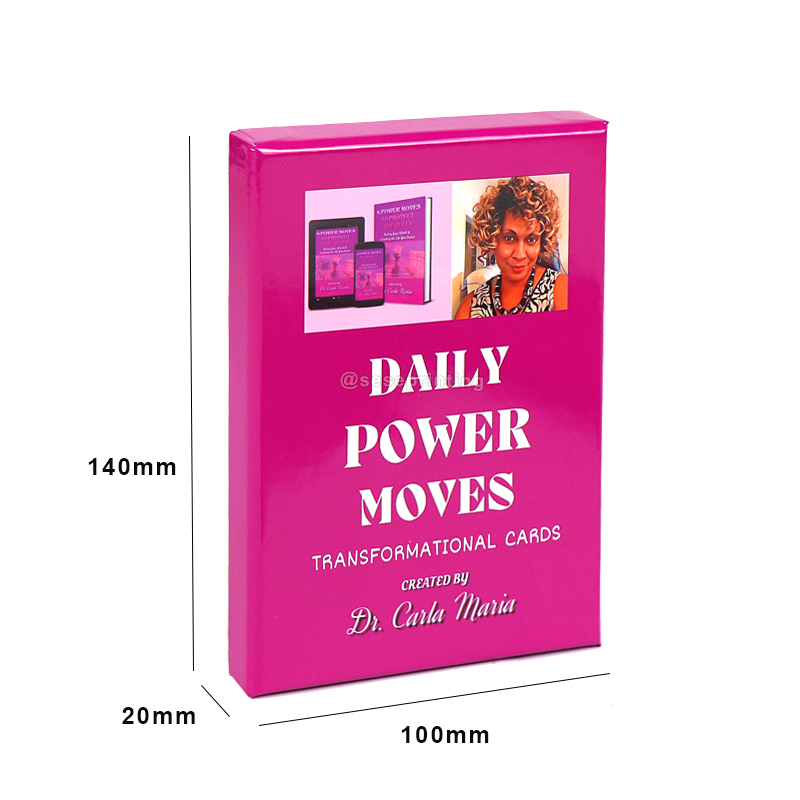 Custom Daily Positive Affirmation Cards Transformation Card Game 7