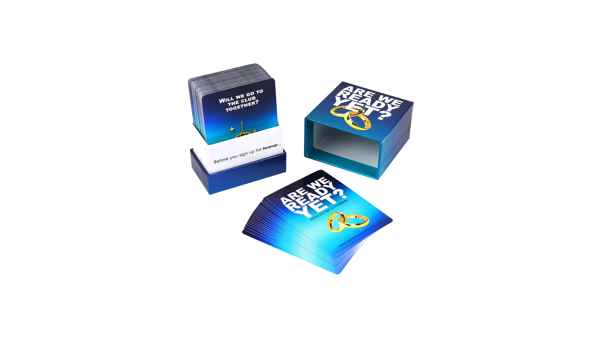 Card Game for Couples Custom Print Question Conversation Cards 1