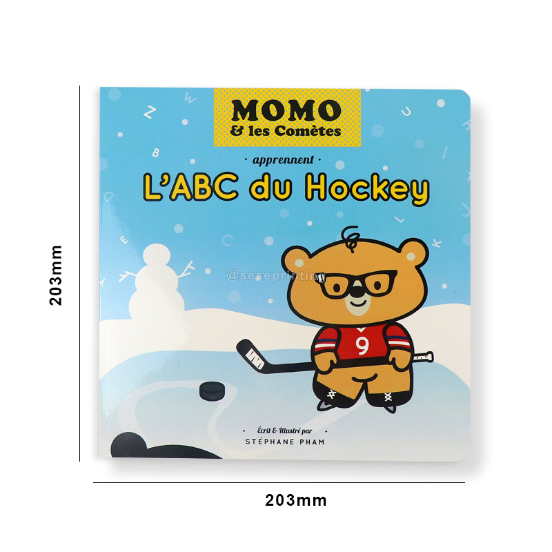 Custom Board Books Children Board Book Printing Manufacturers 6