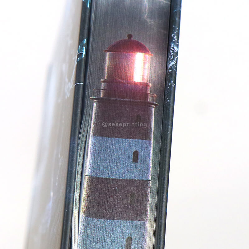 Custom Foiled Hardback Novel Book Printing Digitally Sprayed Edges 9