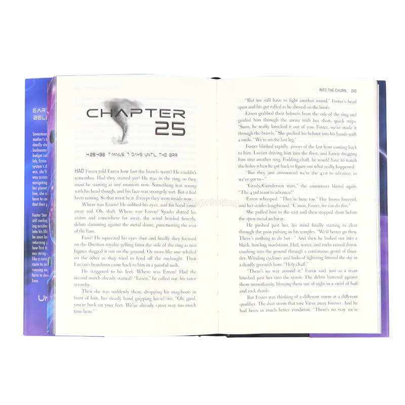 Stenciled Edges for My Hardback Book Printing with Foil on Cover 7