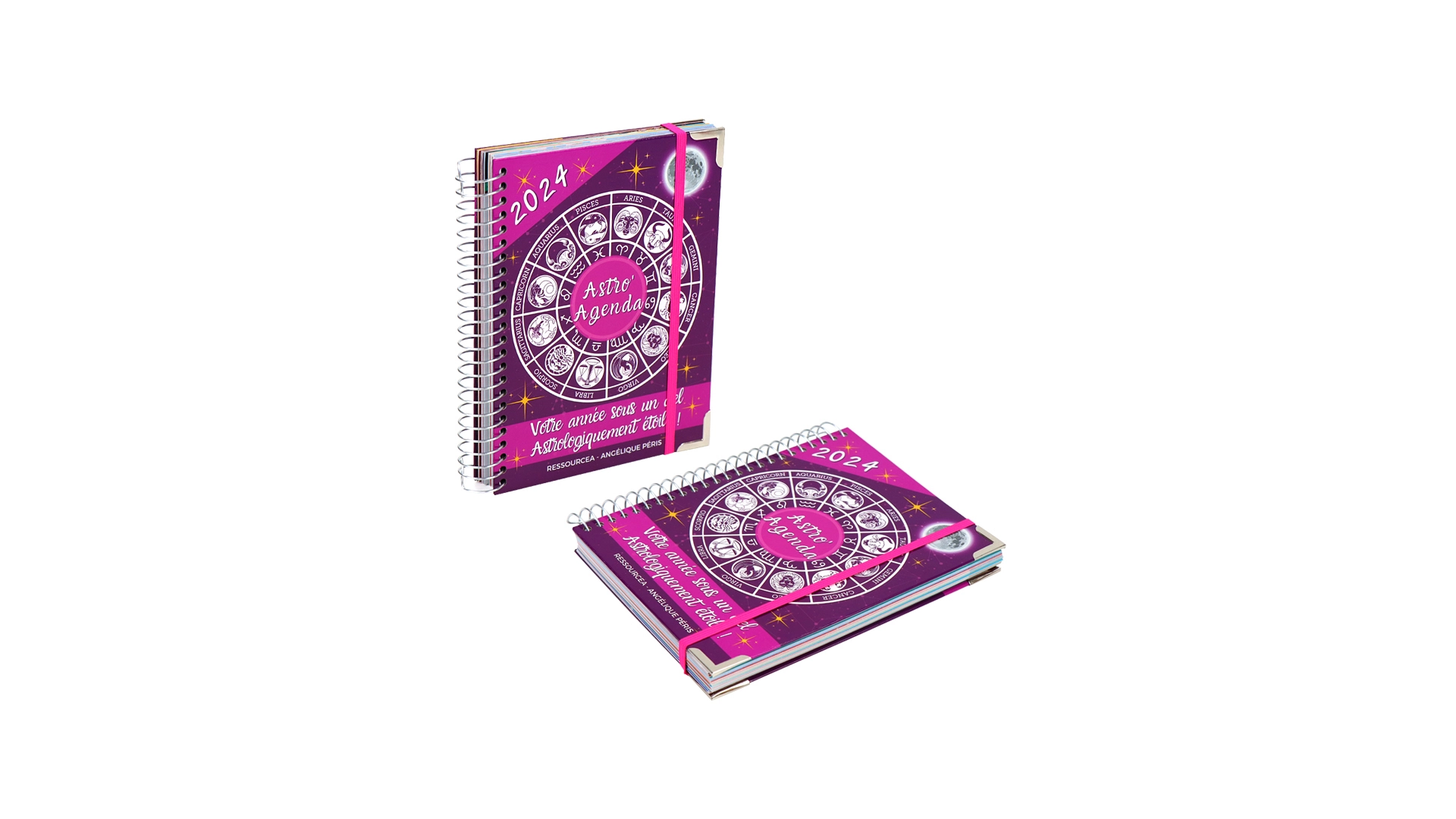 Custom Spiral Daily Journal Personalized Constellation Planner 1