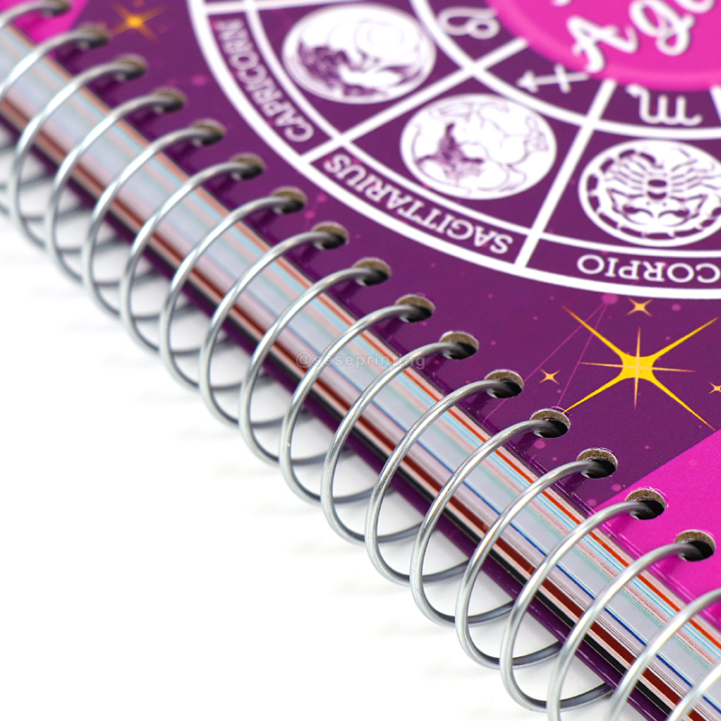 Custom Spiral Daily Journal Personalized Constellation Planner 11