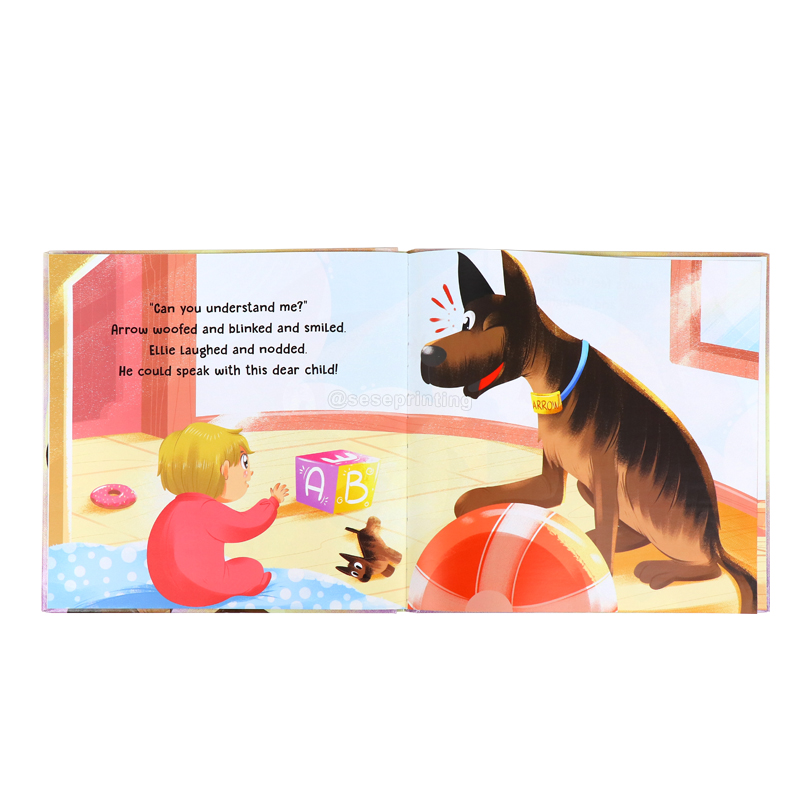 Custom Printing Learning Illustration Picture Children Books 7