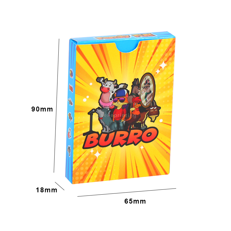 Custom Printed Education Memory Alphabet Flashcards Manufacturer 6