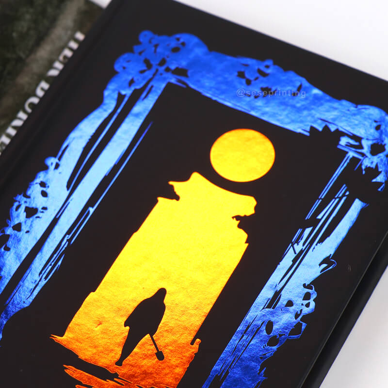 Book Publishing Services Hardcover Book Printing Sprayed Edges 9