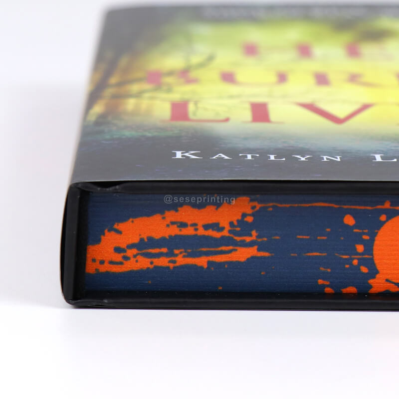 Book Publishing Services Hardcover Book Printing Sprayed Edges 11