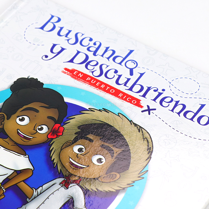 Custom Hardcover Kids Story Picture Color Children Book Printing 8