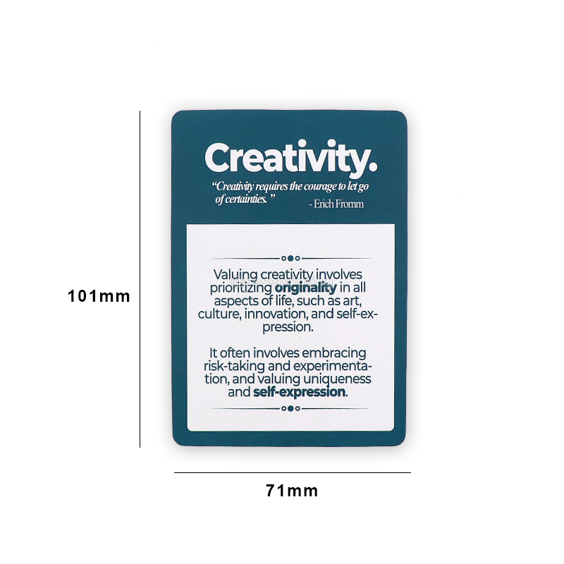 Custom Playing Card Game Manufacturer Printing Affirmation Cards 7