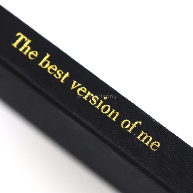 Custom A5 Cloth Linen Fabric Notebook Printing Daily Journal 8