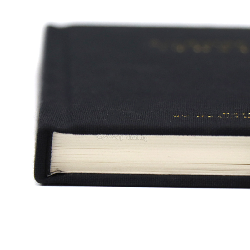 Custom A5 Cloth Linen Fabric Notebook Printing Daily Journal 11