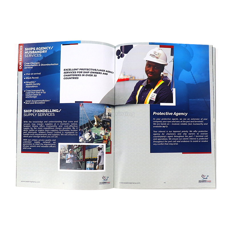 Custom Printing Brochure Booklet Full Color Paperback Photo Book 7