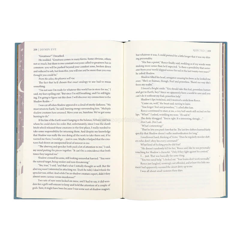 Publish Your Own Book Printed Hardcover Book with Sprayed Edges 7