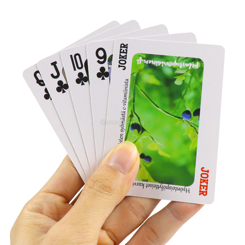 Customized Playing Cards Printing Both Sides Card Game Poker Card 8