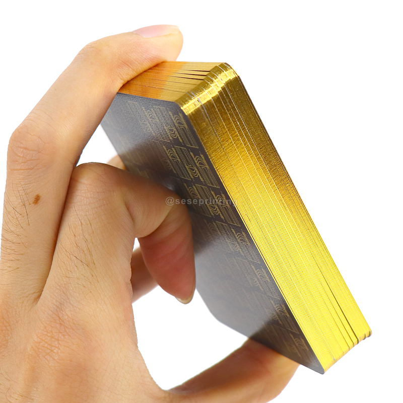 Custom Gold Edge Playing Cards Printing Your Own Design Card Game 9
