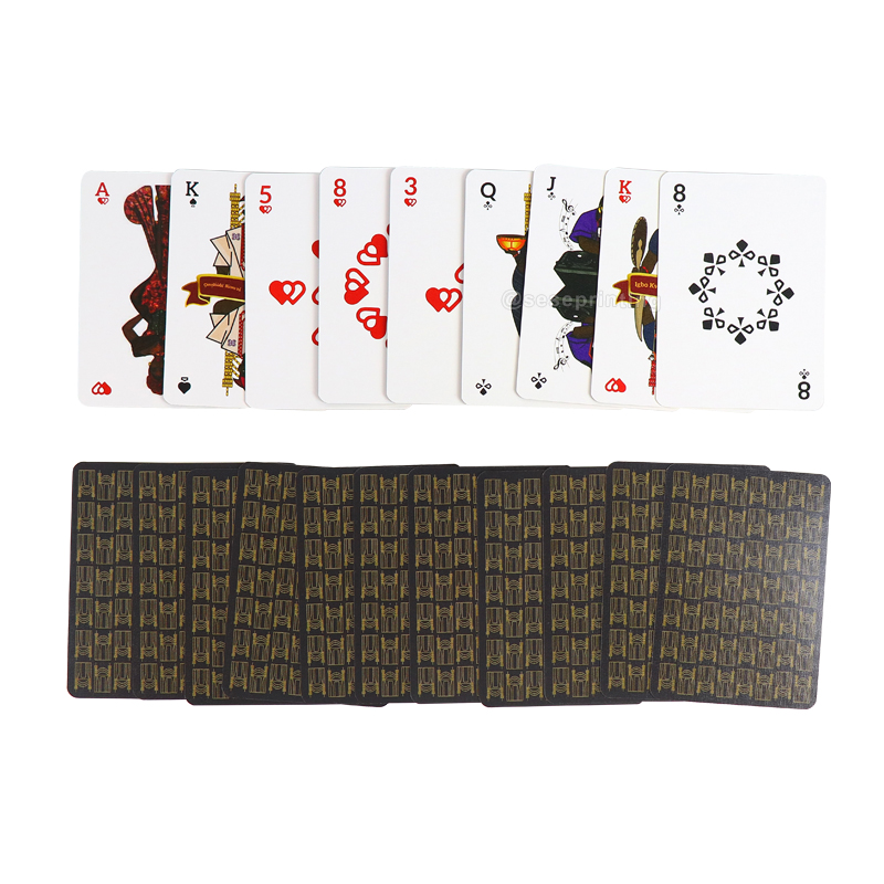 Custom Gold Edge Playing Cards Printing Your Own Design Card Game 8
