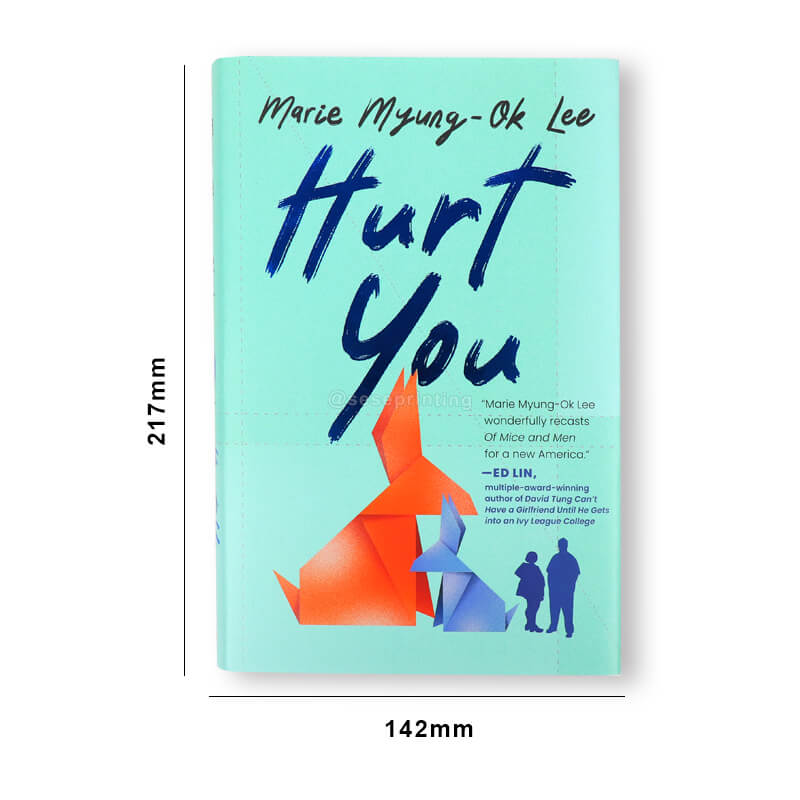 Publishing Romance Novels Printing Hardcover with Sprayed Edges 6