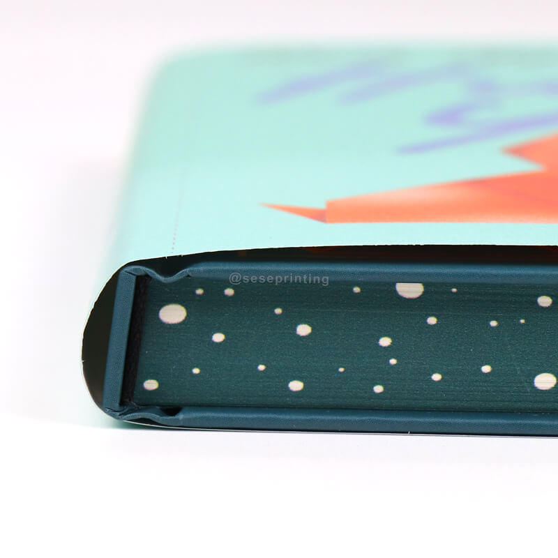 Publishing Romance Novels Printing Hardcover with Sprayed Edges 11