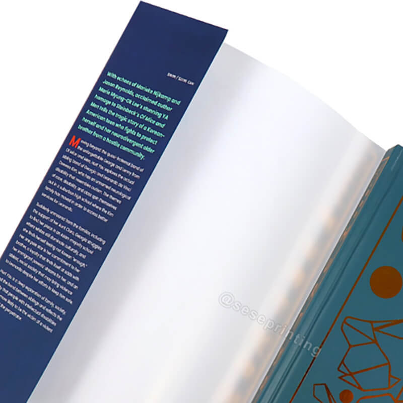 Publishing Romance Novels Printing Hardcover with Sprayed Edges 8