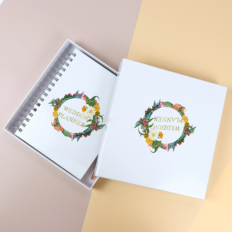 Custom A5 Wedding Planner Printing  Daily Journal Vow Book 6