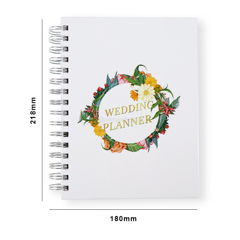 Custom A5 Wedding Planner Printing  Daily Journal Vow Book 7
