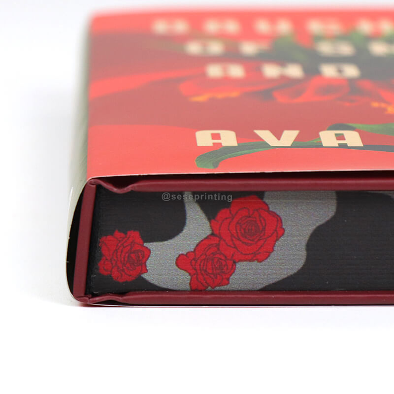 Personalized Hardcover Book Printed Sprayed Edges and Dust Jacket 11