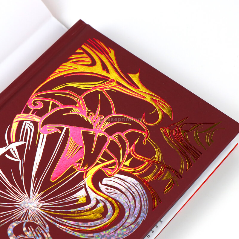 Personalized Hardcover Book Printed Sprayed Edges and Dust Jacket 9