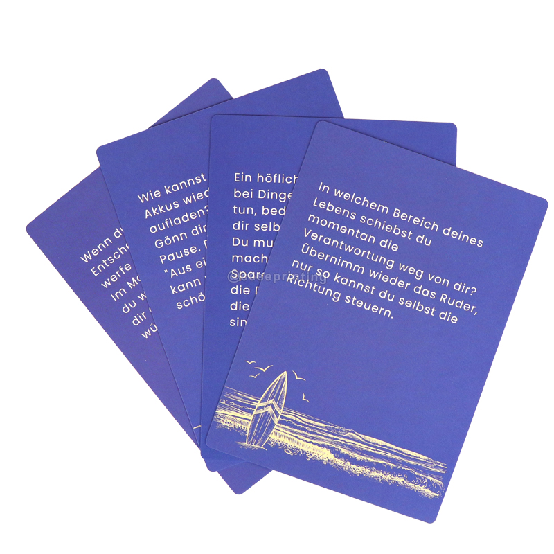 Manufacturer OEM Custom Art Paper Playing Card Create Card Games 8