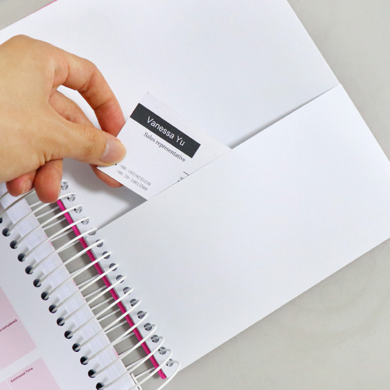 Custom Printing Journal Notebook Spiral Nurse Student Planner 10