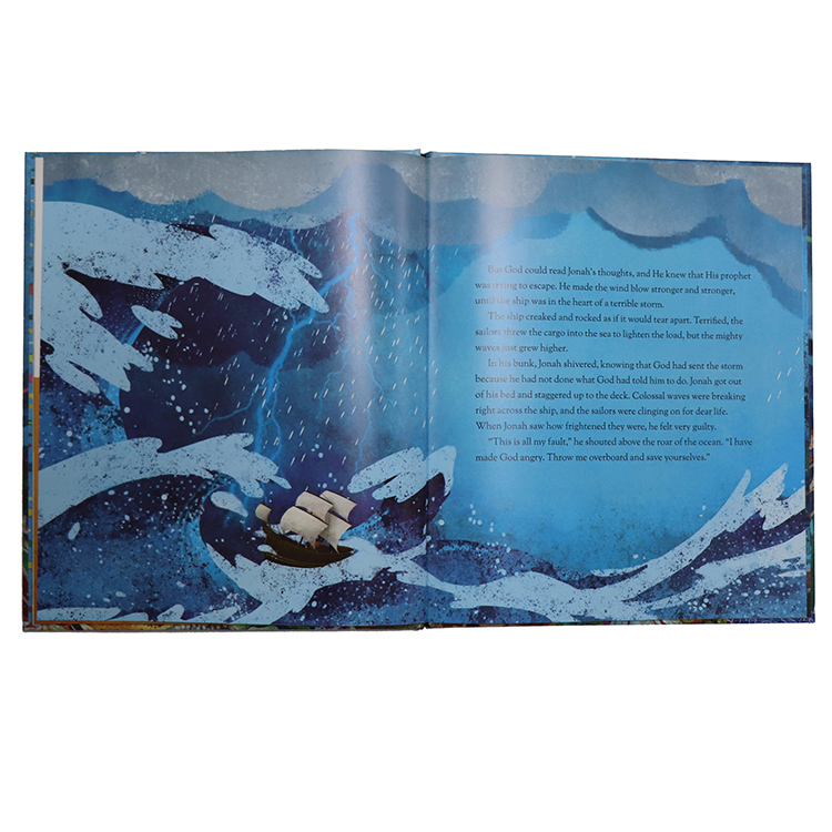 Custom Hardcover Children Book Printing on Demand Kids Story Book 7