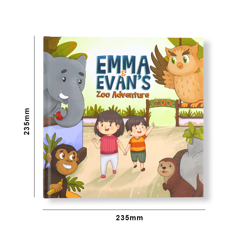 Educational Books Print Kids Book Custom Children Picture Book 7