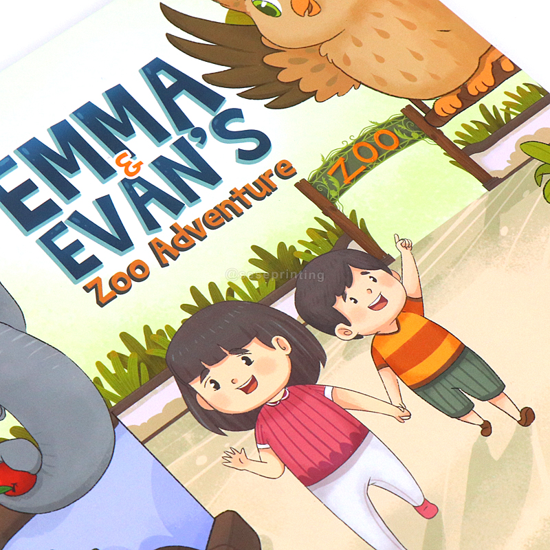 Educational Books Print Kids Book Custom Children Picture Book 9