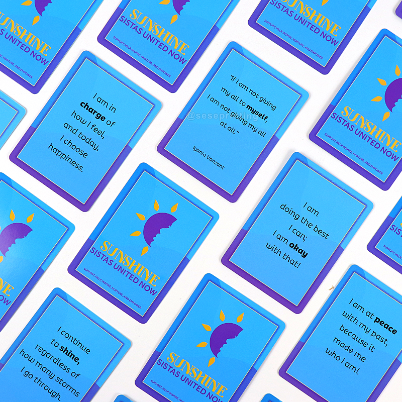 OEM Custom Playing Card Deck Printing Affirmation Card Game 10