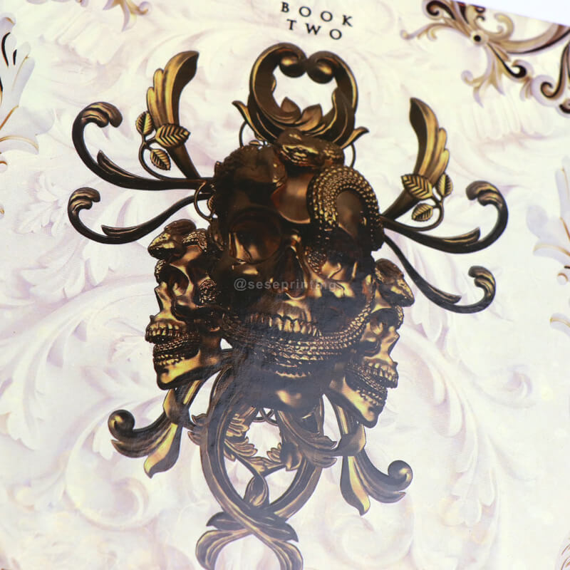 Full Color Book Spot UV Hardback Novel Printed with Sprayed Edges 8