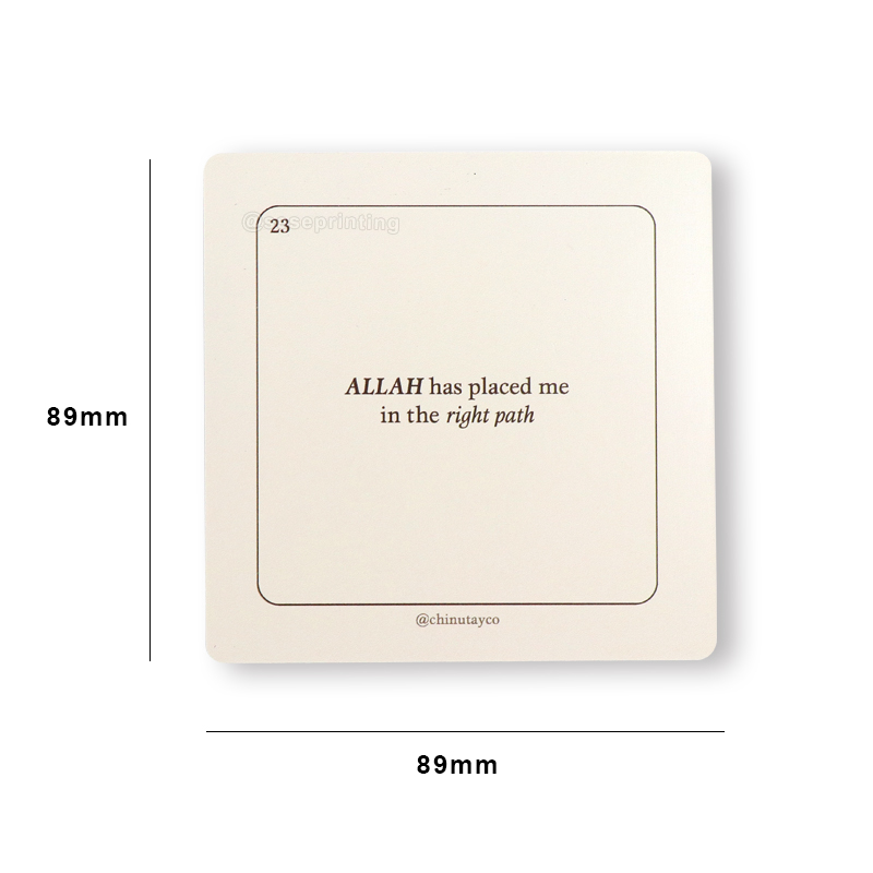 Custom Positive Motivational Card Affirmation Cards for Soul 8