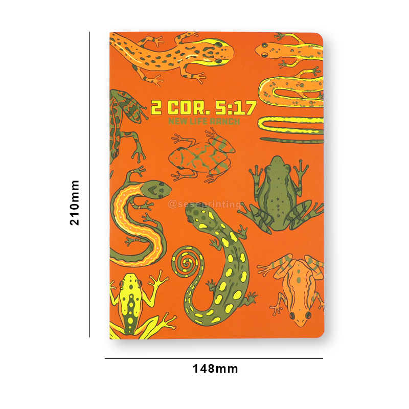 Customized Notebooks A5 Softcover Journal Notebook Printing 6