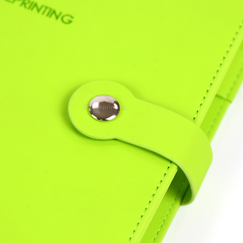 Custom Journal Leather Loose-Leaf Notebook Printing Planner 14