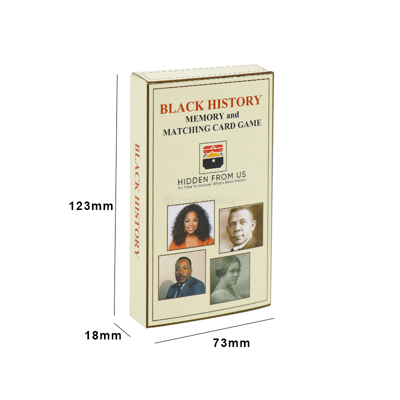 Factory Custom Flashcards Printing Memory and Matching Card Game 6