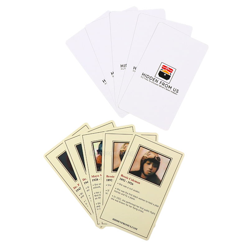Factory Custom Flashcards Printing Memory and Matching Card Game 8