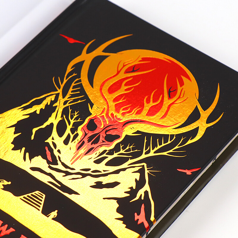 Sprayed Edges Book Custom Foil Hardcover Book Publishing Printing 9