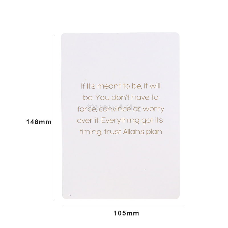 Quotes Card Printing Custom Your Design Affirmation Cards 3