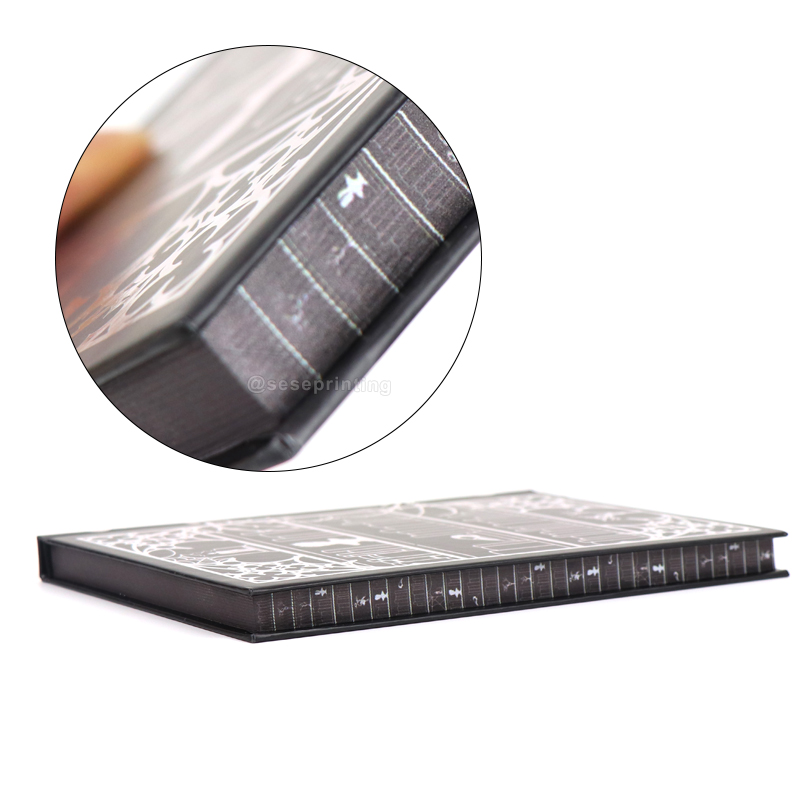 Custom Foil Hardcover A5 Journals Notebooks with Sprayed Edges 9