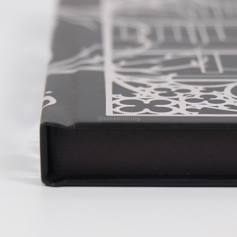 Custom Foil Hardcover A5 Journals Notebooks with Sprayed Edges 12