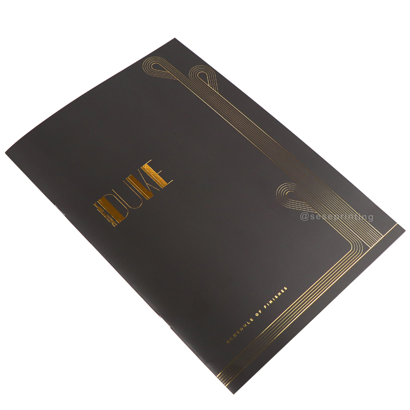 Custom Publishing Printing Magazine Saddle Stitching Brochure 7