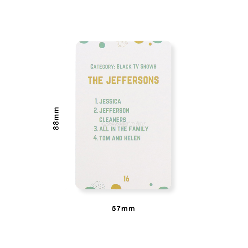 Custom Card Game Printing Quotes Positive Affirmation Cards 7