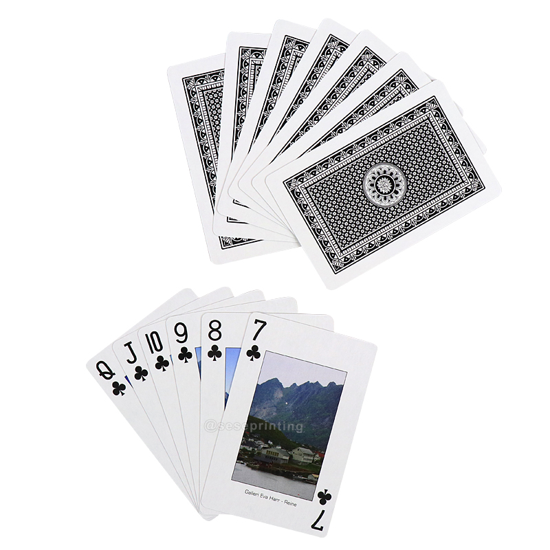 Party Playing Card Poker Card Game Custom Both Sides Printing 9