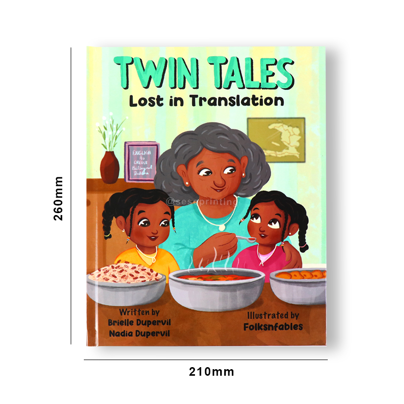 Custom Hardcover Kids Books Personal Book Printing Services 7