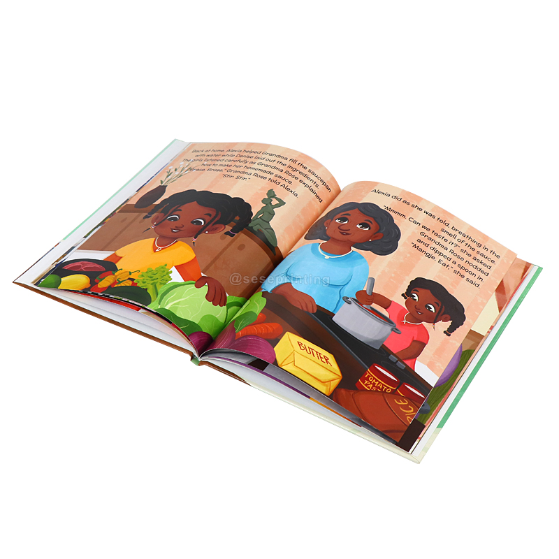 Custom Hardcover Kids Books Personal Book Printing Services 8