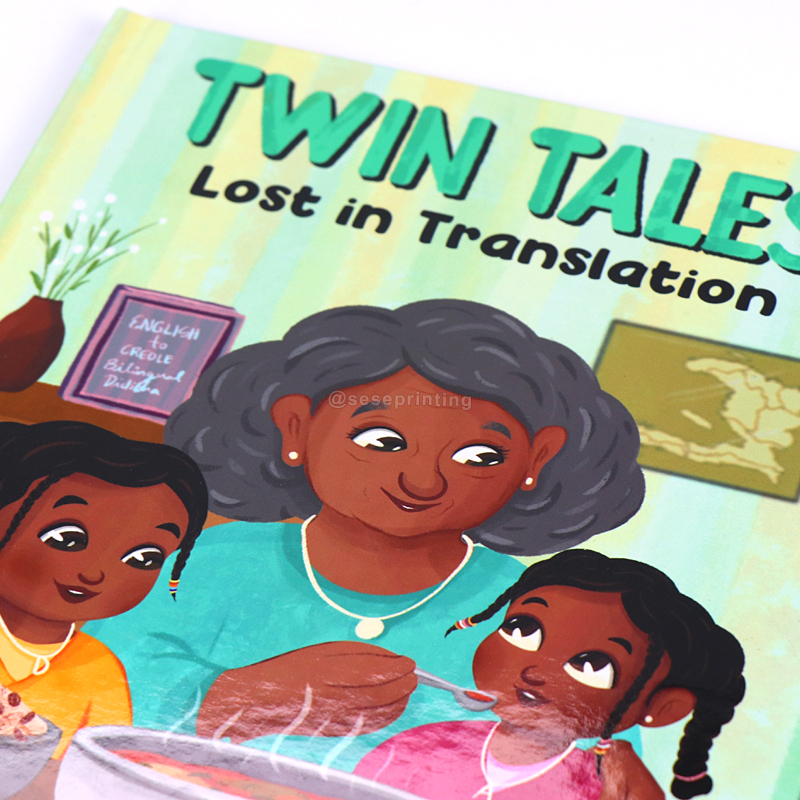 Custom Hardcover Kids Books Personal Book Printing Services 9